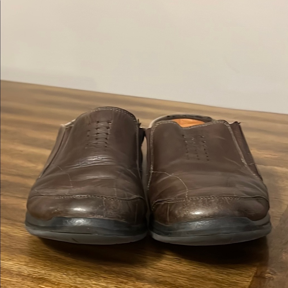 Clarks Unstructured Brown Slip On Slides Shoes Wo… - image 3